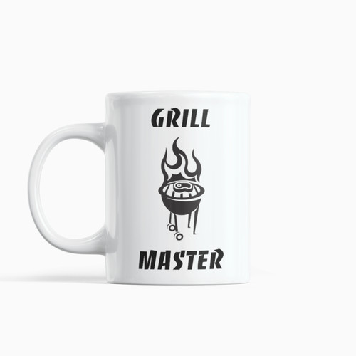 Grill master mug white - mug,