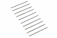 10 Pack HSS Drill Bits 1mm - 4.8mm You Choose Bit Drilling Metal Wood Plastic