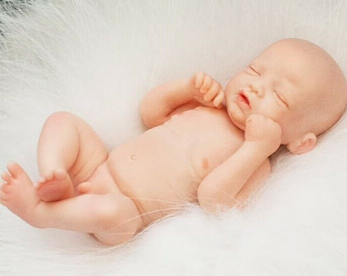 Silicone baby doll making - silicone, mold