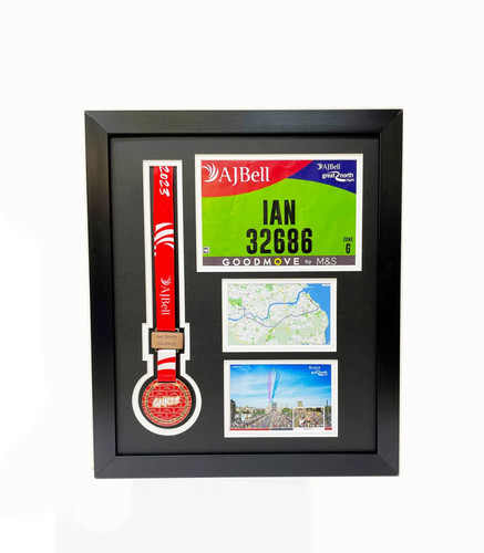 Great north run medal - run, frame