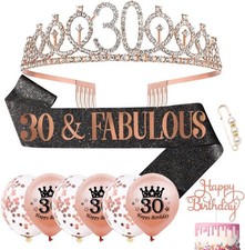 Heyu-Lotus 30th Birthday Sash