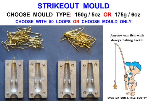 Strikeout mould for - strikeout, sea