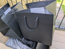 GIFT BAGS, MATT SMALL BAG / BIRTHDAY PRESENT PARTY  - ROPE HANDLES, BULK BUY 