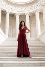 Biba elegant flowing burgundy