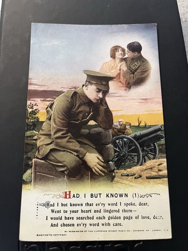 Had but known world - known, war