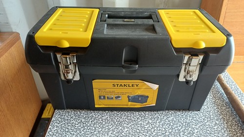 Stanley plastic toolbox - stanley,