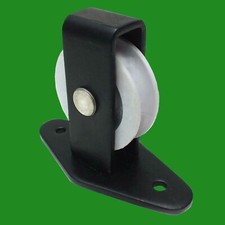 Pulley Single Nylon Wheel For Washing Line or Rope in Steel Mounting/Fixing