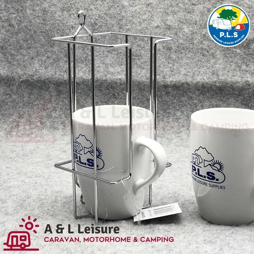 Caravan chrome mug holder - caravan,