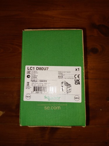 Schneider lc1d80u7 contactor - schneider,