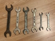 6 VINTAGE SNAIL BRAND SPANNER