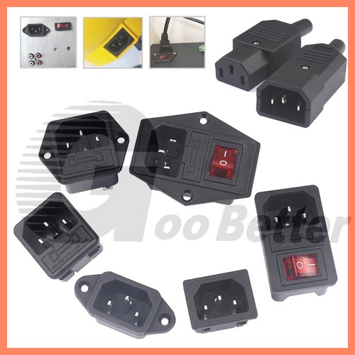 Iec mains power adapter plug - iec,