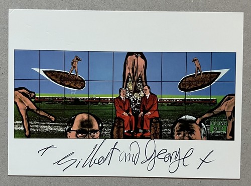 Gilbert george flying - gilbert, george,
