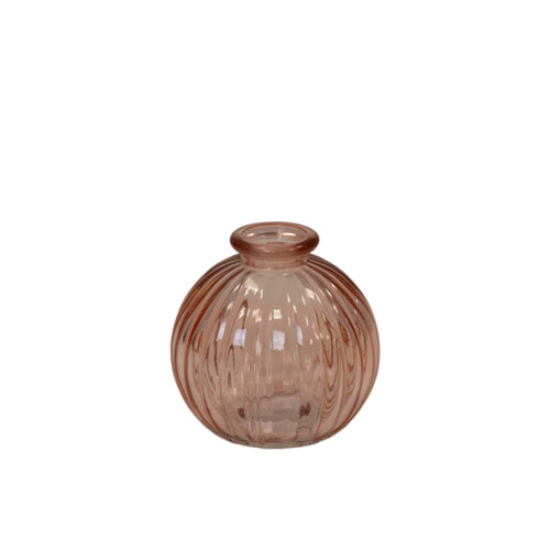 Satchville glass round bottle - satchville,