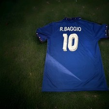 R.Baggio Retro 1995 Football Shirt Size XL