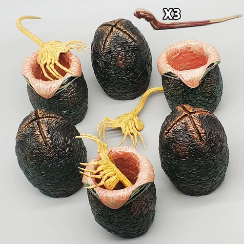 6pcs neca alien eggs - 6pcs, accessory