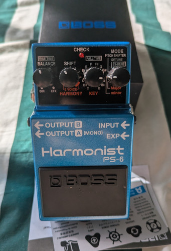Boss harmonist electric - harmonist, ps-6