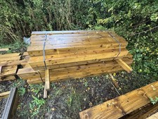 Seconds -  Timber Posts UC4 Square 100mm, Various Lengths (COLLECTION ONLY)