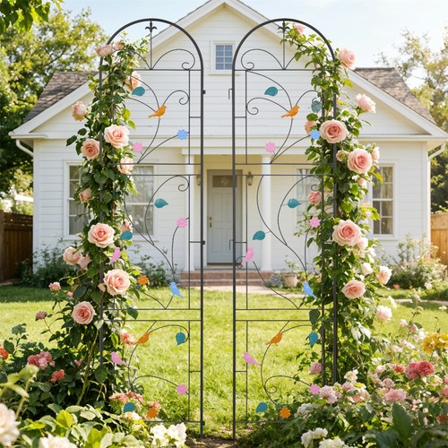 Pack tall metal garden - 2,