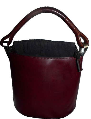 Kenzo burgundy leather draw - kenzo,