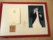 ROXY MUSIC TOUR PROGRAMME 1974 AUTUMN VINTAGE +TICKET STUB 74 + 79 + 1985 PHOTO