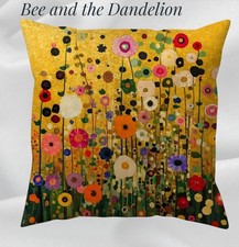 Summer  Flowers Golden Plush