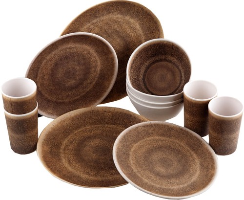 16pc melamine dinner set - melamine,