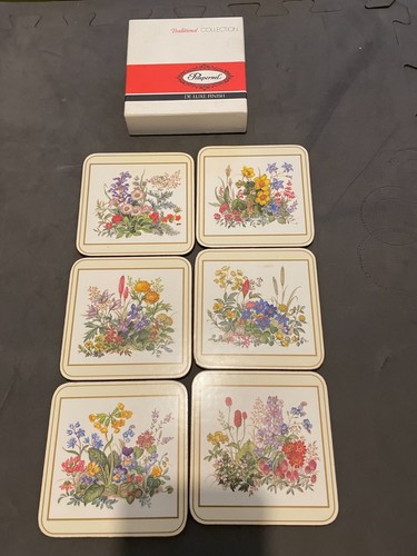 Vintage pimpernel coasters - pimpernel,