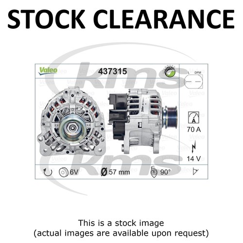 Stock clearance alternator - stock,