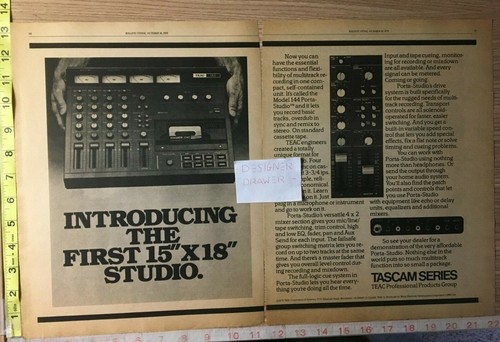 Teac tascam series model 144 - teac,
