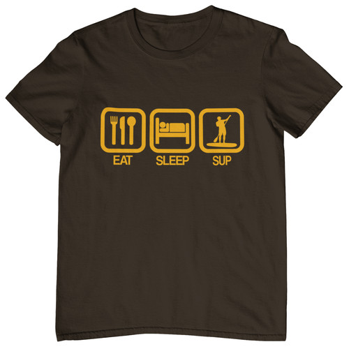 Eat sleep sup shirt stand - eat,