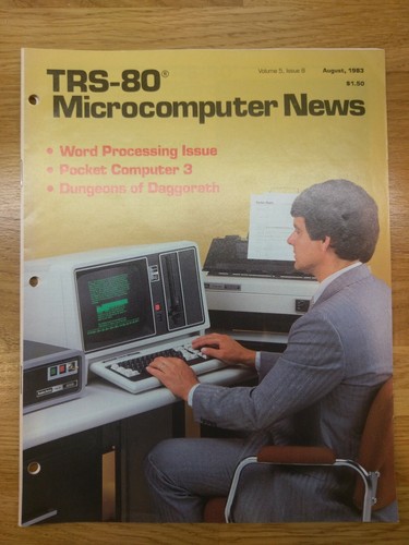 Trs microcomputer news - microcomputer,