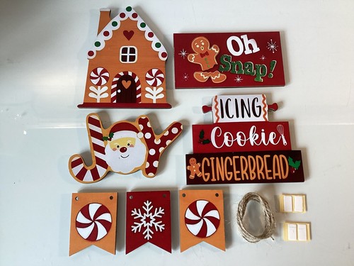 Piece small christmas wooden - 7,