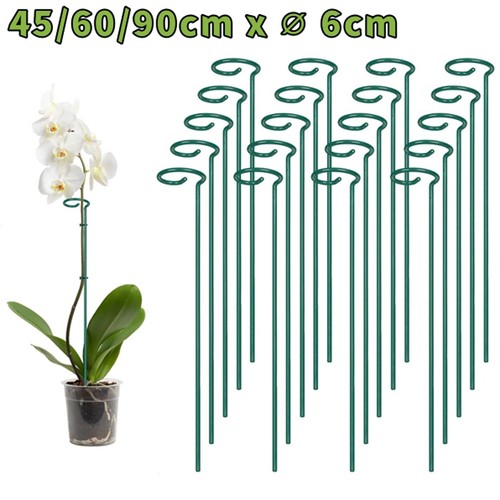 100 pack metal plant support - 6-100,