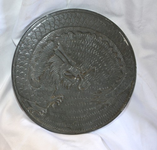Carved slate dragon - carved,
