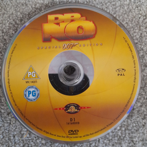 James bond dvd - dr,