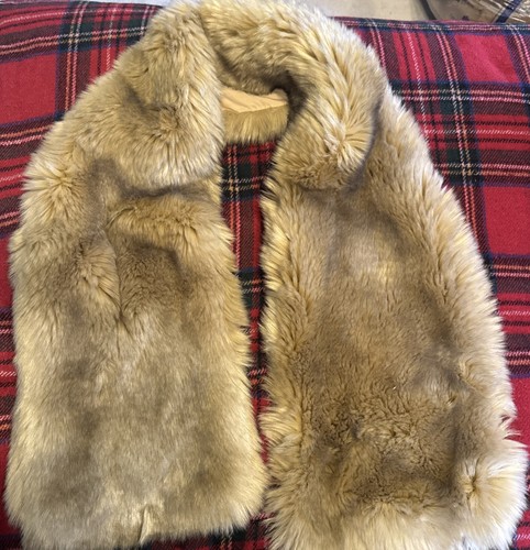 Zara faux fur stole scarf - faux,