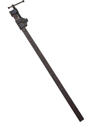 Vintage steel sash clamp heavy - steel,