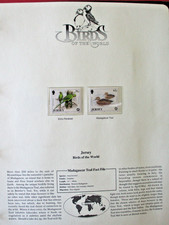 Birds of The World Stamps in