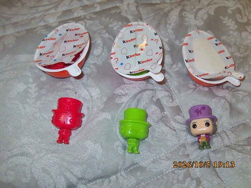 Different kinder joy wonka - 3,