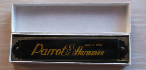 Parrot harmonica holes - harmonica,