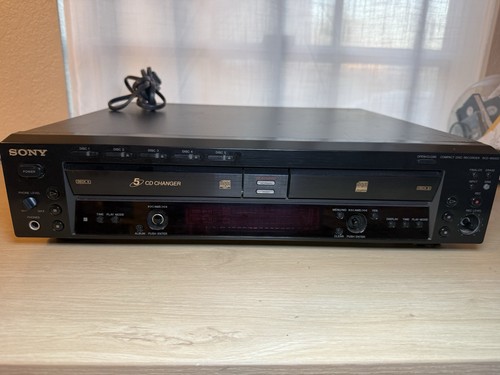 Sony rcd w500c - cd, changer
