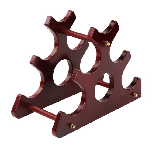 1pc solid wood wine shelf - 1pc,