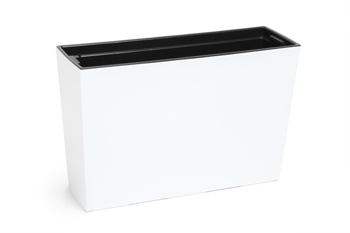 Large tall gloss plant pot - large,