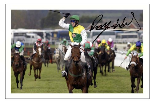 Ruby walsh signed print - ruby,
