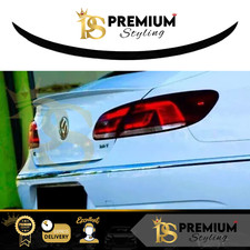 VW Passat CC Gloss Black Rear Boot Spoiler Lip Wing Body Kit 2013-2018