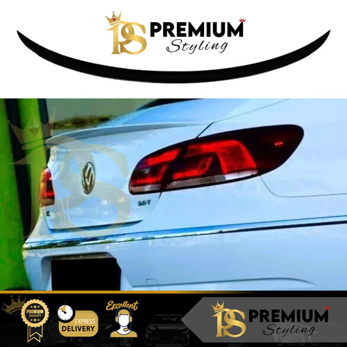 Passat gloss black rear - vw, cc