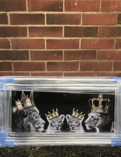 Lion family picture - picture, art
