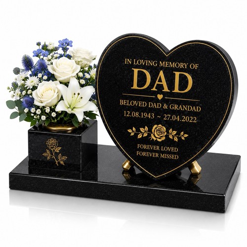 Personalised dad graveside - dad,