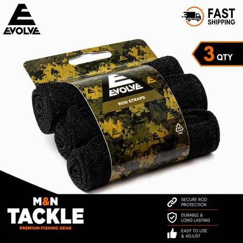 Evolve tackle rod straps - evolve,