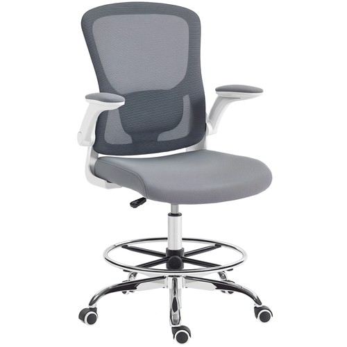 Homcom ergonomic tall - homcom, office